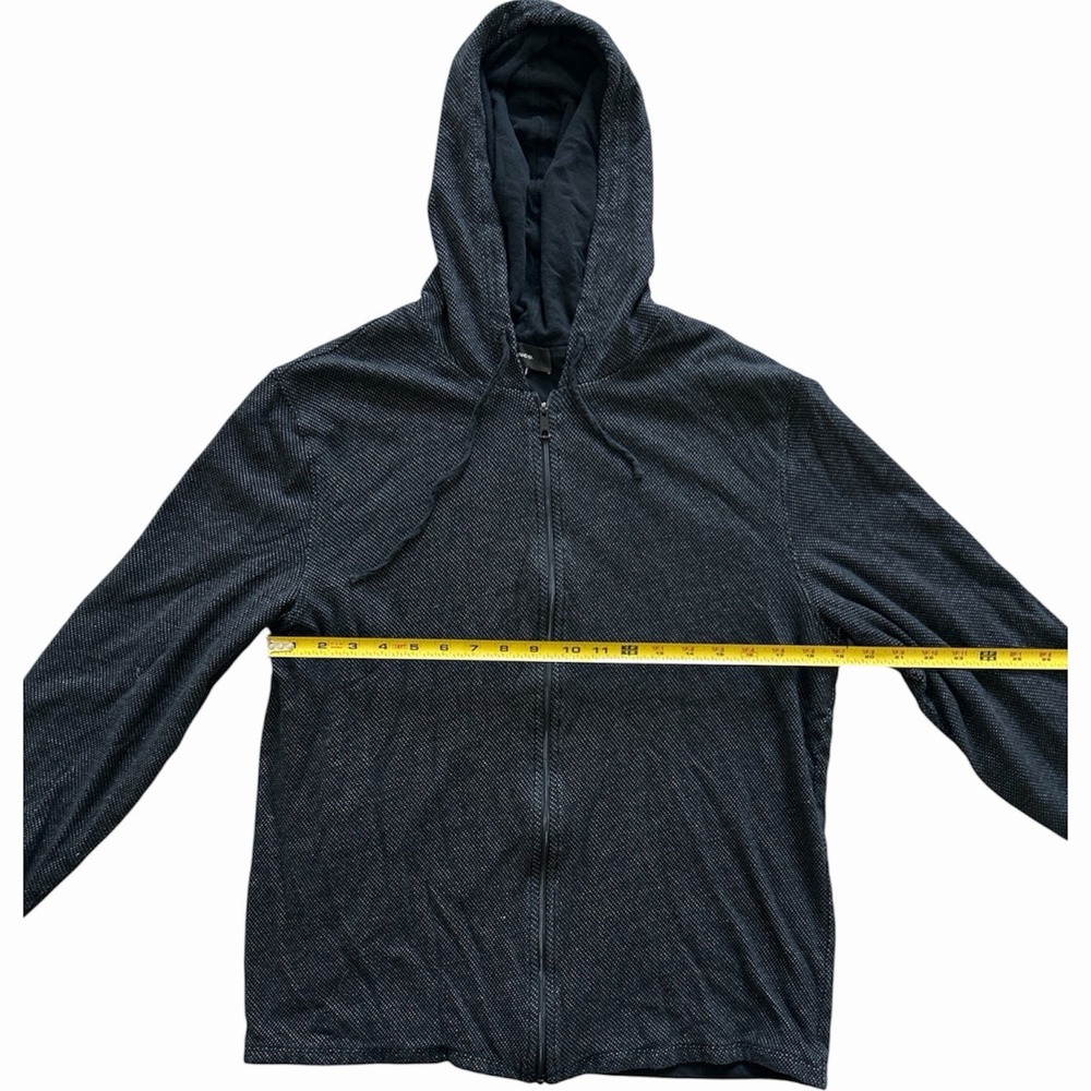 Vince Full Zip Dark Black Men's Jacket Size Large - Picture 4 of 7